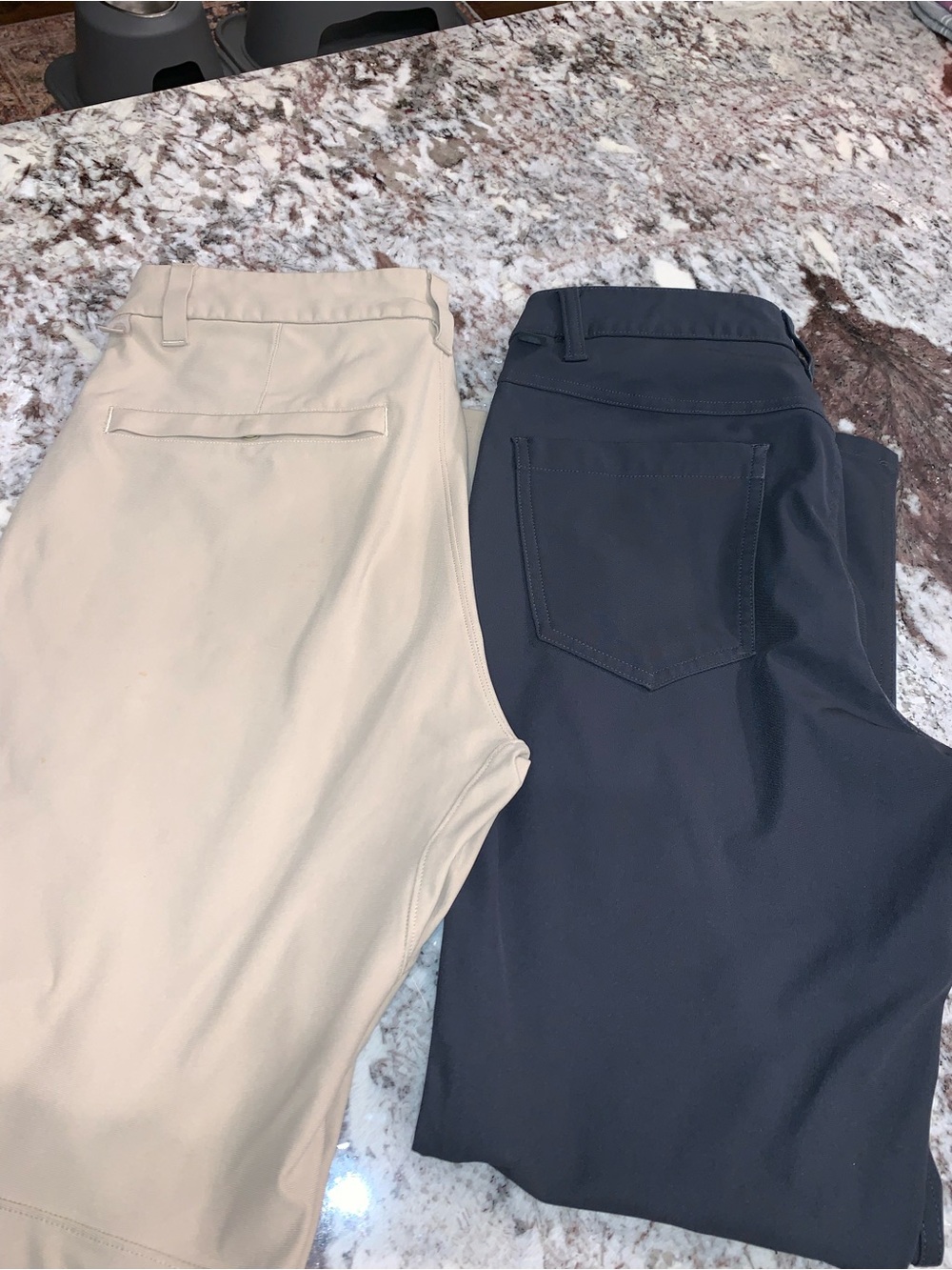Two pairs Lululemon men’s pants size 28